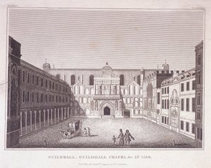 Guildhall, London by Robert Blemmell Schnebbelie