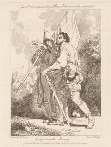 Going Out in the Morning by Robert Blyth, after John Hamilton Mortimer