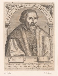 Portrait of Pietro Andrea Mattioli