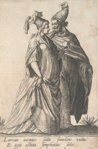 Promenading Couple, from the Masquerades