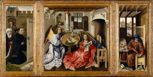 Triptych with the Annunciation (Merode Altarpiece)