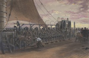 The Paying-out Machinery in the Stern of the Great Eastern