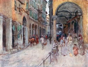 Street Study in Pisa