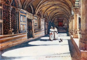 The Green Cloister of Santa Maria Novella