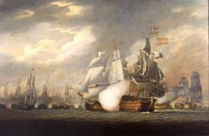 The Battle of St Vincent by Robert Cleveley