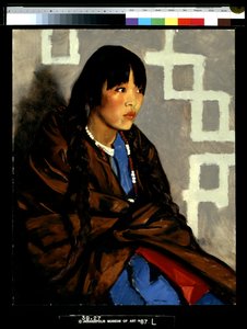 Indian Girl (Julianita) by Robert Cozad Henri