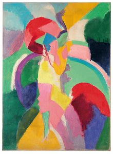 Woman with Umbrella or The Parisian