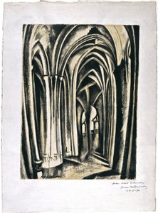 Saint Séverin by Robert Delaunay