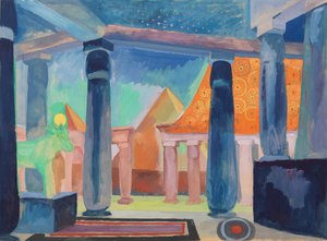 Stage Design for Cleopatra, c.1918 by Robert Delaunay