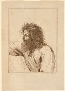 Head of an Old Man by Robert Dighton
