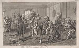 The Harmonious Family by Robert Dighton