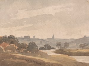 Norwich from the Gravel Pits by Robert Dixon