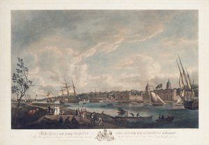 View of the Royal Hospital at Greenwich by Robert Dodd