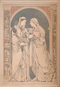 A Marble Mosaic Picture, by The Baron H. De Triqueti, Paris, 1893 by Robert Dudley