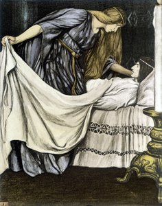 The Death of Tristan - in The Roman of Tristan and Iseult, by Robert Engels by Robert Engels