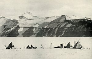 Camp Under The Wild Range, 20 December 1911 by Robert Falcon Scott