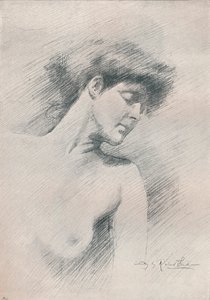 Female Study by Robert Fowler