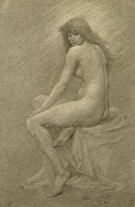 Study for Lilith, c.1900 by Robert Fowler