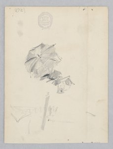 Artist Sketching by Robert Frederick Blum