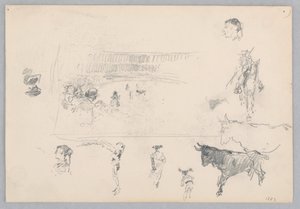 Bullfight, Spain by Robert Frederick Blum