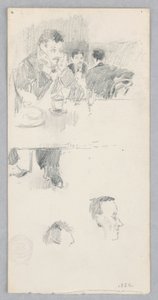 Café by Robert Frederick Blum