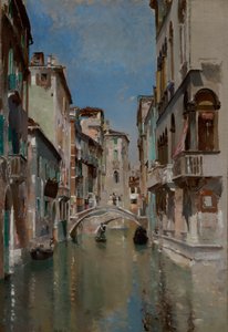Canal in Venice, San Trovaso Quarter