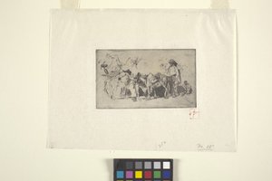 Men And Donkeys, Rome by Robert Frederick Blum