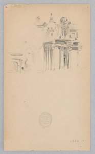 San Lorenzo in Miranda, Rome, Italy by Robert Frederick Blum