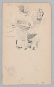 Street Vendor by Robert Frederick Blum