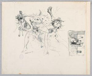 Study for a Dancing Woman, 