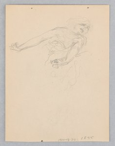 Study for a dancing woman, "Moods to Music," Mendelssohn Glee Club, New York, NY
