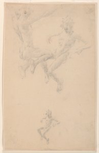 Study for a group, "Vintage Festival," Mendelssohn Glee Club, New York, NY by Robert Frederick Blum