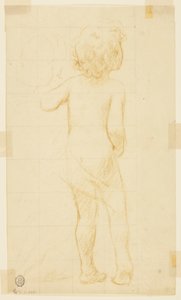 Study for a Standing Child, “Vintage Festival,” Mendelssohn Glee Club, New York, NY by Robert Frederick Blum