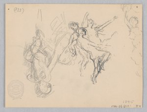 Study for dancing women, 