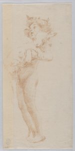 Study for Standing Boy with Kid, 