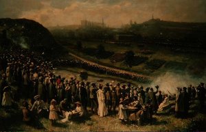 The Scottish Volunteer Force Review, Edinburgh by Robert Gemmell Hutchison