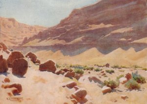 A Wady in the Mokattam Hills