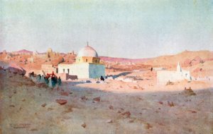 Cufic Cemetery, Assuan by Robert George Talbot Kelly