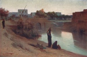 Evening at Fakus by Robert George Talbot Kelly
