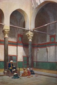 Sebeel of the Mosque of the Sultan Kelaun by Robert George Talbot Kelly