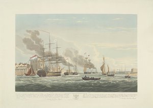 Departure of Twelve Dutch Merchant Ships from the Port of Portsmouth, 1833 (Plate 2)
