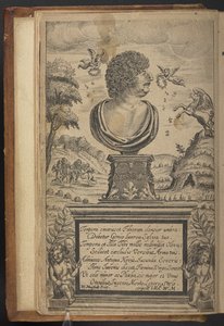 Frontispiece of Hesperides, or the The Works by Robert Herrick