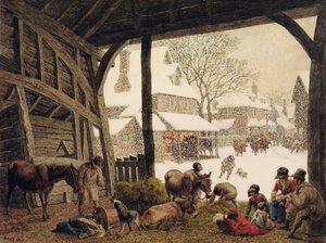 A Village Snow Scene, 1819