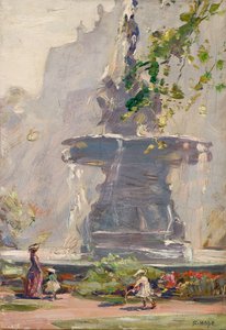 The Fountain, Princes Street Gardens, Edinburgh