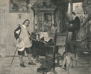 Mr. Oliver Cromwell of Ely Visits Mr. John Milton