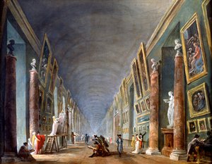 The Grand Gallery, Louvre, Paris
