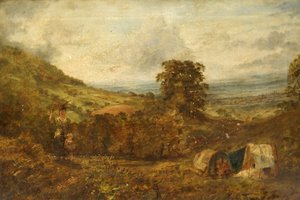 Gloucester from Robinswood Hill by Robert J. Kendall