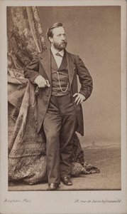 Portrait of the painter Ludwig Knaus 1829-1910 by Robert Jefferson Bingham