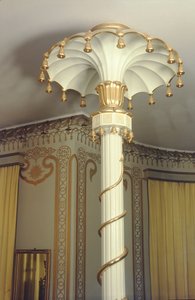 Column in the North Drawing Room (detail) by Robert Jones