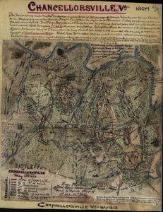 Battle of Chancellorsville, Virginia, May 2nd & 3rd 1863 by Robert Knox Sneden